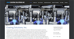 Desktop Screenshot of coatingsolutions.com